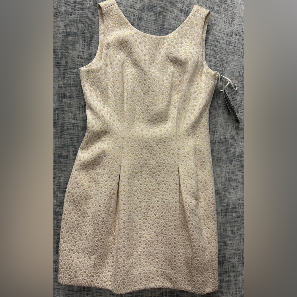 Cynthia Steffe Cream Textured Mini Dress